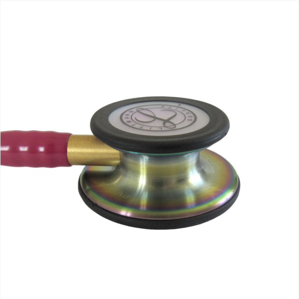3M™ Littmann® Classic III™ Stethoscope - Raspberry tube & Rainbow finish chest piece 5806